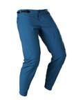 FOX Pantaloni de ciclism lungi fără bretele - RANGER - albastru