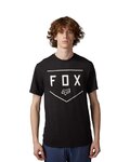 FOX Tricou de ciclism cu mânecă scurtă - SHIELD - negru