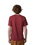 FOX Tricou de ciclism cu mânecă scurtă - SHIELD - bordo