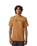 FOX Tricou de ciclism cu mânecă scurtă - ABSOLUTE - maro
