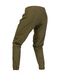 FOX Pantaloni de ciclism lungi fără bretele - RANGER 2.5L WATER - verde