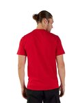 FOX Tricou de ciclism cu mânecă scurtă - FOX HEAD PREMIUM - roșu