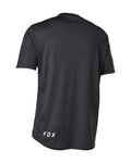 FOX Tricou de ciclism cu mânecă scurtă - RANGER - negru