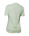 FOX Tricou de ciclism cu mânecă scurtă - RANGER FOX HEAD LADY - verde