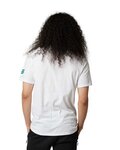 FOX Tricou de ciclism cu mânecă scurtă - FGMNT PREMIUM - alb