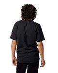 FOX Tricou de ciclism cu mânecă scurtă - DETONATE PREMIUM - negru