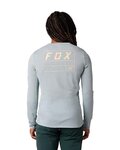 FOX Tricou de ciclism cu mânecă lungă de vară - RANGER LADY - gri