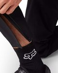 FOX Pantaloni de ciclism lungi fără bretele - DEFEND 3-LAYER WATER - negru