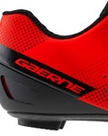 GAERNE Pantofi de ciclism - TORNADO - negru/roșu