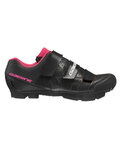 GAERNE Pantofi de ciclism - LASER LADY MTB - roz/negru