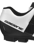 GAERNE Pantofi de ciclism - LASER MTB - negru/alb