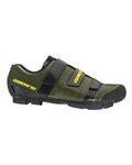 GAERNE Pantofi de ciclism - LASER MTB - verde/negru