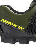 GAERNE Pantofi de ciclism - LASER MTB - verde/negru