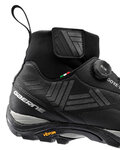 GAERNE Pantofi de ciclism - ICE STORM TERRAIN1.0 - negru
