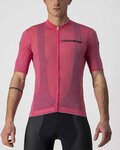 CASTELLI Tricou de ciclism cu mânecă scurtă - GIRO '21 MAGLIA ROSA - roz