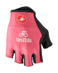 CASTELLI Mănuși de ciclism fără degete - GIRO D'ITALIA - roz