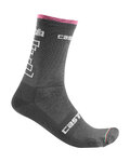 CASTELLI Șosete clasice de ciclism - GIRO 2019  - gri