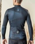 GOBIK Jachetă termoizolantă de ciclism - SKIMO PRO THERMAL - negru