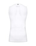 GOBIK Tricou de ciclism fără mâneci - LIMBER SKIN ICE W - alb