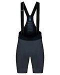 GOBIK Pantaloni scurți de ciclism cu bretele - ABSOLUTE 5.0 K10 - gri