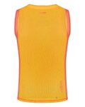 GOBIK Tricou de ciclism fără mâneci - SECOND SKIN - portocaliu/galben