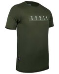 GOBIK Tricou de ciclism cu mânecă scurtă - OVERLINES - verde