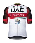 GOBIK Tricou de ciclism cu mânecă scurtă - UAE 2022 INFINITY WT - alb/negru/roșu