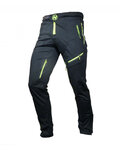 HAVEN Pantaloni de ciclism lungi fără bretele - ENERGIZER POLAR - verde/negru