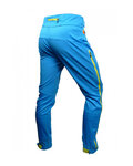 HAVEN Pantaloni de ciclism lungi fără bretele - SINGLETRAIL LONG - albastru
