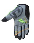 HAVEN Mănuși cu degete lungi de ciclism - SINGLETRAIL LONG - negru/verde