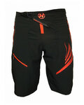 HAVEN Pantaloni scurți de ciclism fără bretele - ENERGIZER - roșu/negru