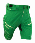 HAVEN Pantaloni scurți de ciclism fără bretele - NAVAHO SLIMFIT - verde