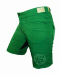 HAVEN Pantaloni scurți de ciclism fără bretele - AMAZON - verde/bej