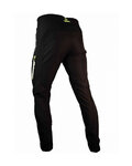 HAVEN Pantaloni de ciclism lungi fără bretele - RIDE-KI LONG - verde/negru