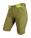 HAVEN Pantaloni scurți de ciclism fără bretele - SINGLETRAIL WMS - verde