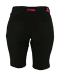 HAVEN Pantaloni scurți de ciclism fără bretele - ENERGY LADY - roz/negru
