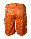 HAVEN Pantaloni scurți de ciclism fără bretele - CUBES NEO - portocaliu