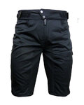 HAVEN Pantaloni scurți de ciclism fără bretele - SINGLETRAIL HMS - negru