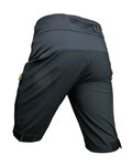 HAVEN Pantaloni scurți de ciclism fără bretele - SINGLETRAIL HMS - negru