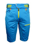 HAVEN Pantaloni scurți de ciclism fără bretele - SINGLETRAIL HMS - albastru