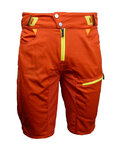 HAVEN Pantaloni scurți de ciclism fără bretele - SINGLETRAIL HMS - roșu