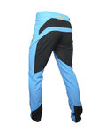 HAVEN Pantaloni de ciclism lungi fără bretele - ENERGIZER LONG  - portocaliu/albastru