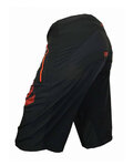 HAVEN Pantaloni scurți de ciclism fără bretele - ENERGIZER - roșu/negru