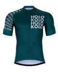 HOLOKOLO Tricou de ciclism cu mânecă scurtă - SHAMROCK - verde