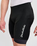 HOLOKOLO Pantaloni scurți de ciclism fără bretele - NEAT - negru