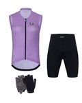 HOLOKOLO Mega set de ciclism - PURE LADY - negru/mov