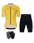 HOLOKOLO Mega set de ciclism - VICTORIOUS LADY - galben/negru