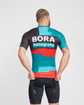 BONAVELO Tricou de ciclism cu mânecă scurtă - BORA 2023 - negru/verde/roșu