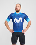 BONAVELO Tricou de ciclism cu mânecă scurtă - MOVISTAR 2024 - albastru