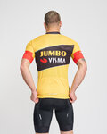 BONAVELO Tricou de ciclism cu mânecă scurtă - JUMBO-VISMA 2023 - galben/negru
